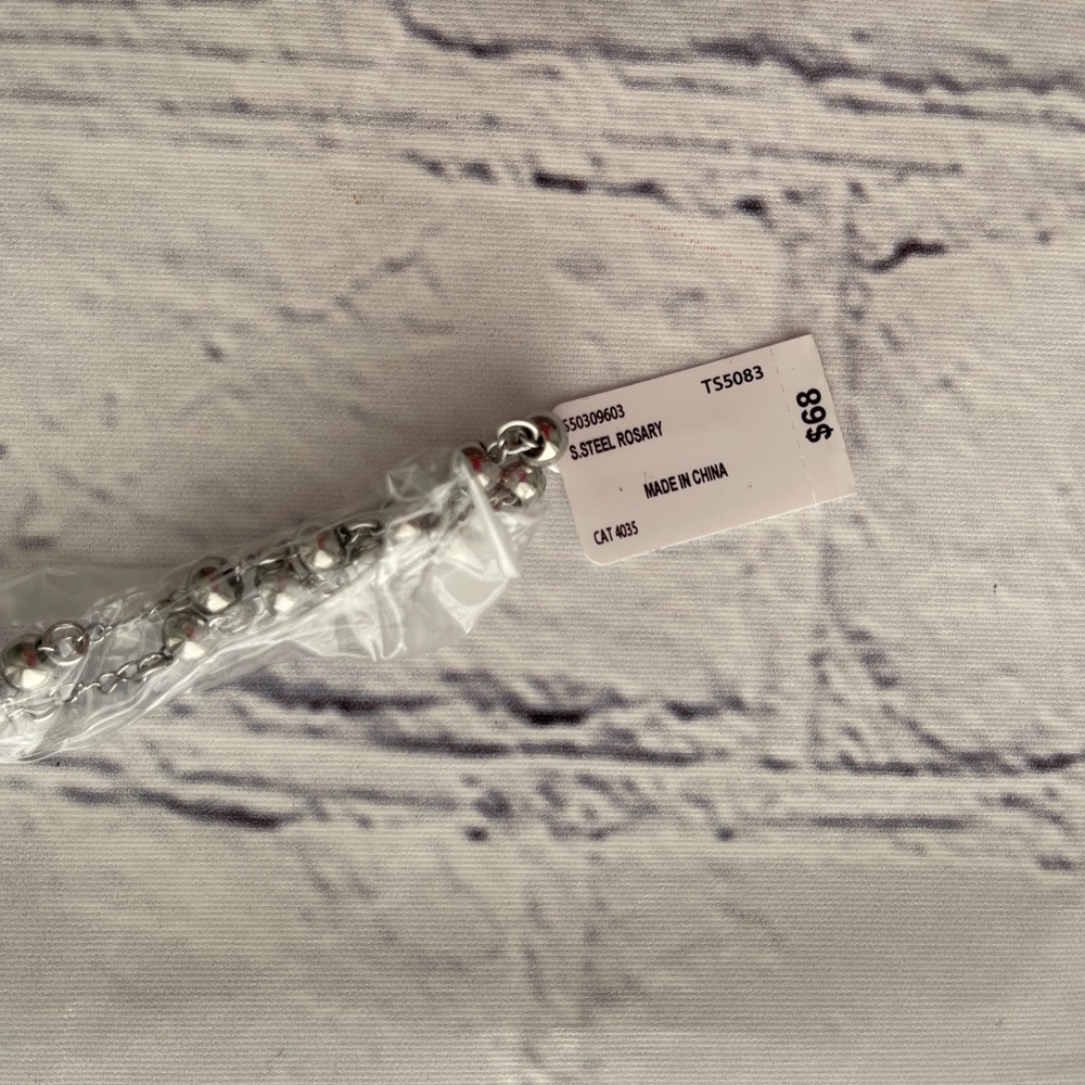 Brilliance Fine Jewelry S. Steel Rosary - Picture 4 of 5